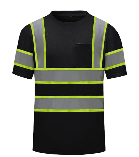 High-Visibility Quick-Dry Safety T-Shirt